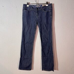 Gap // low rise straight leg dark wash jeans size 10/30 AP1